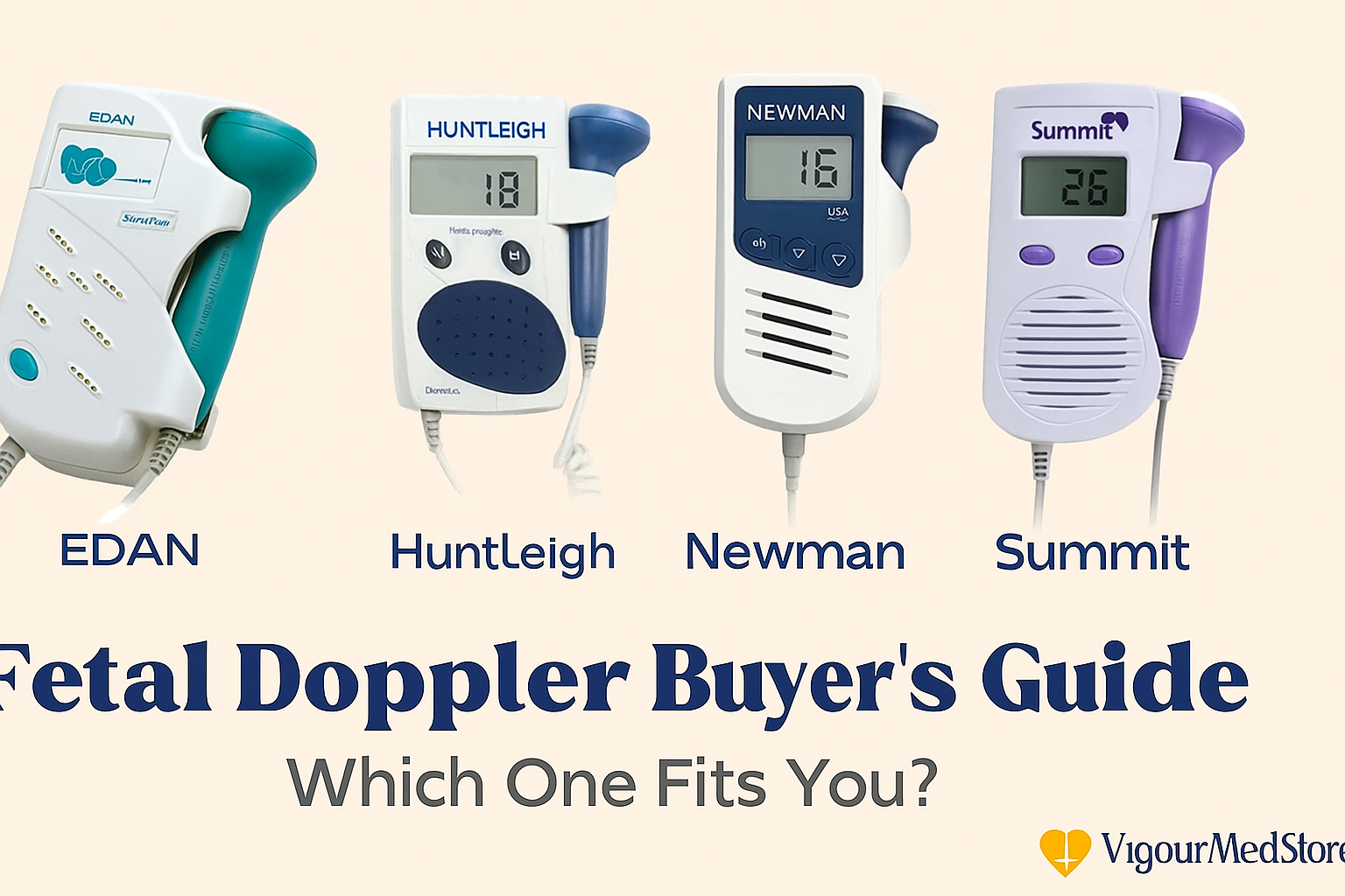 Fetal Doppler Buyer’s Guide: Edan vs. Huntleigh vs. Newman vs. Summit – Which One Fits You?