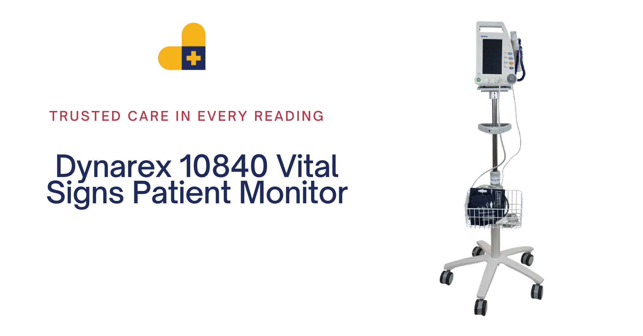 Dynarex 10840 Vital Signs Patient Monitor: Trusted Care in Every Reading