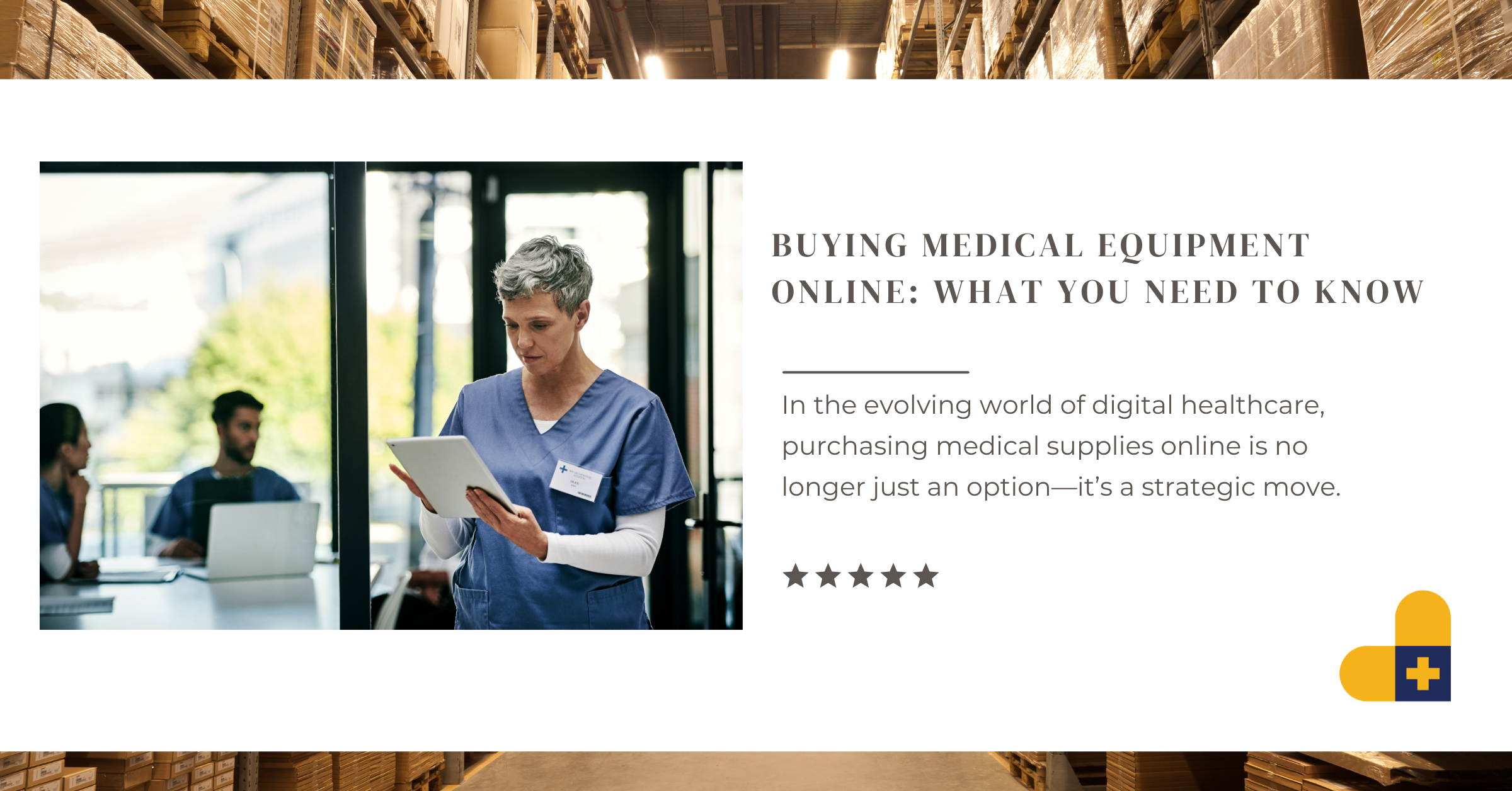 Buying Medical Equipment Online: What You Need to Know