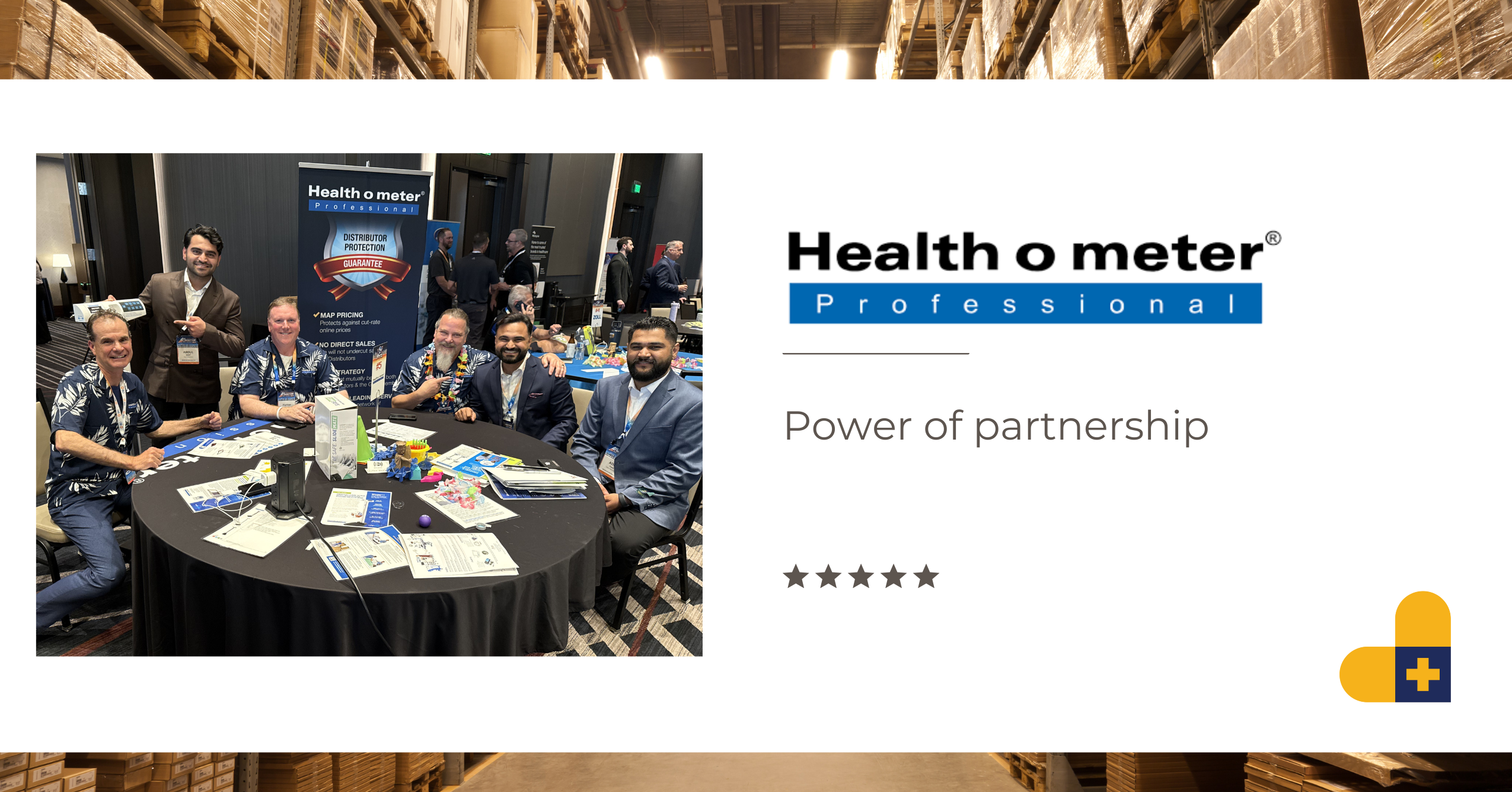 Strengthening Our Partnership with Health o meter® Professional Scales