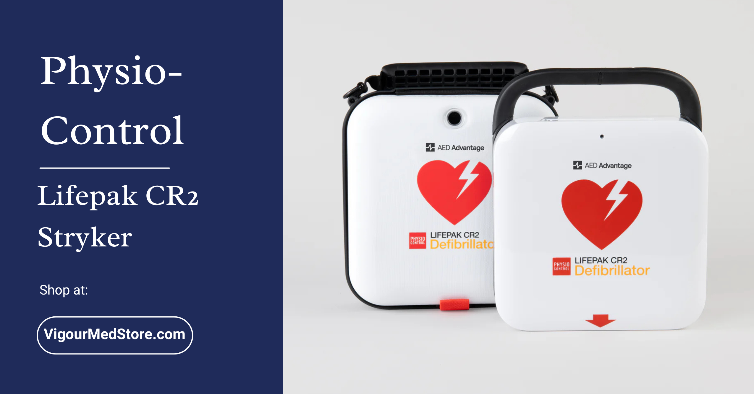 Enhance Cardiac Care with the Physio-Control LIFEPAK CR2 AED at Vigour Med Store