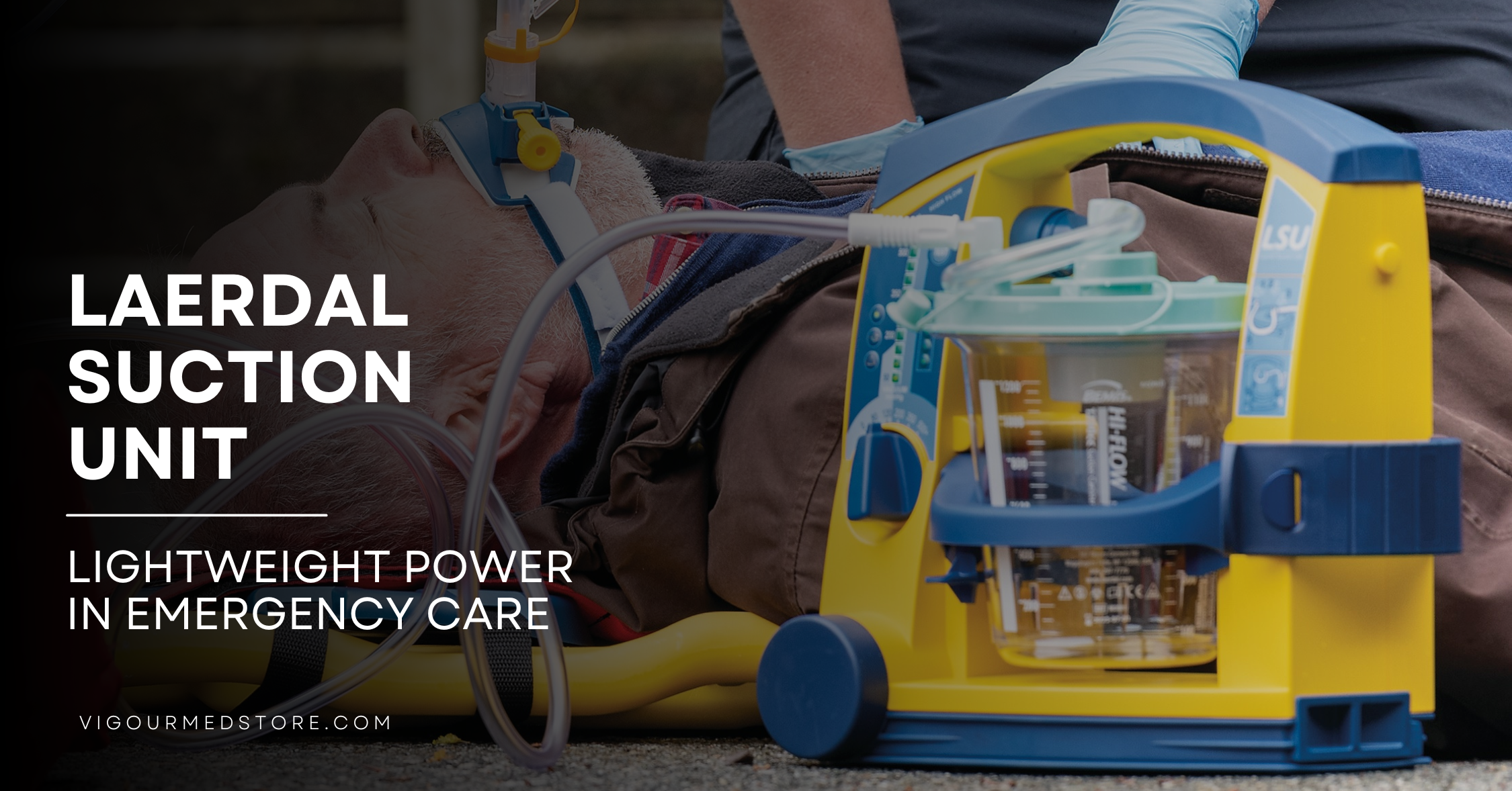 Laerdal  Suction Unit 4 (LCSU 4) – Lightweight Power in Emergency Care
