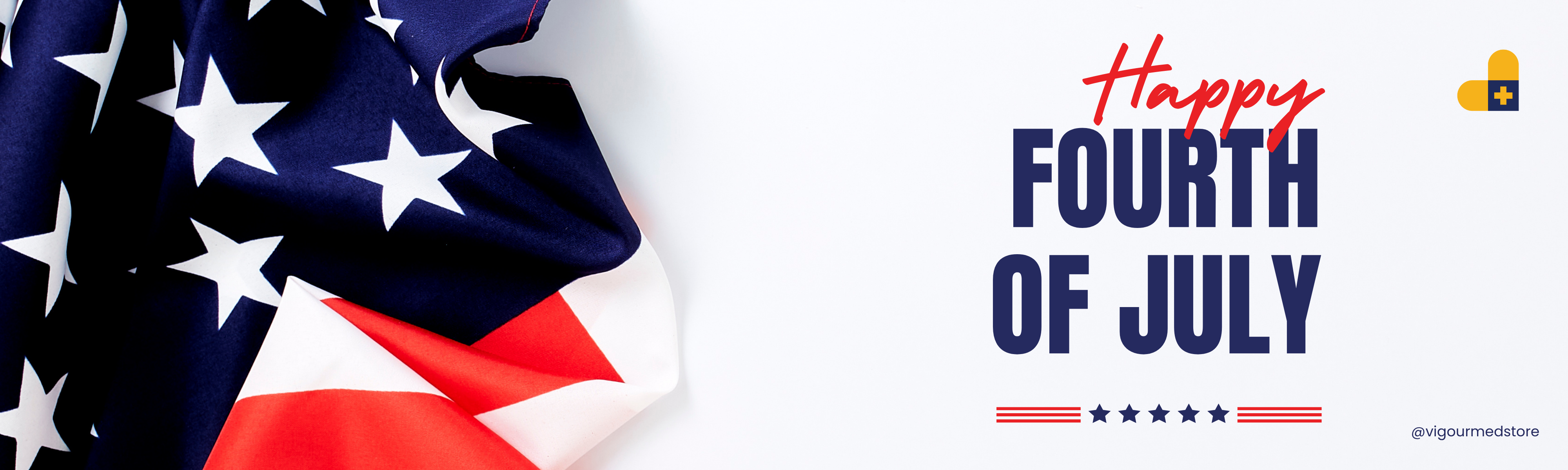 Celebrating Independence with Care: 10% Off at VigourMedStore This 4th of July! 🇺🇸