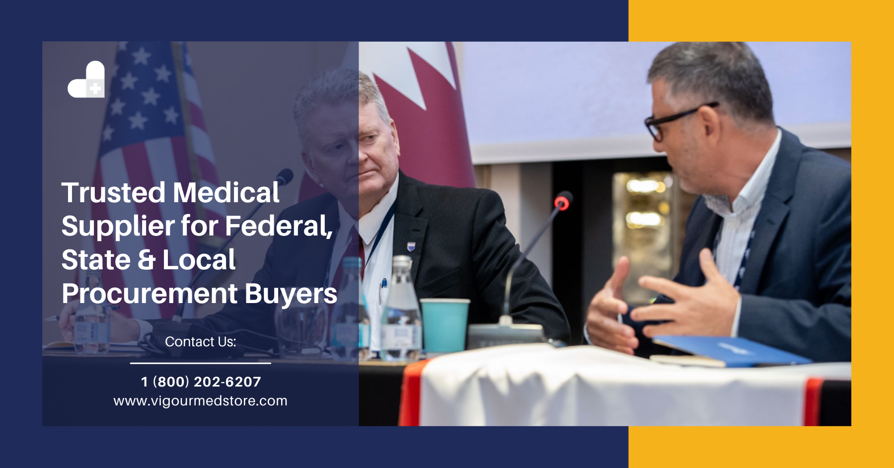 Vigour Med Store: Trusted Medical Supplier for Federal, State & Local Procurement Buyers