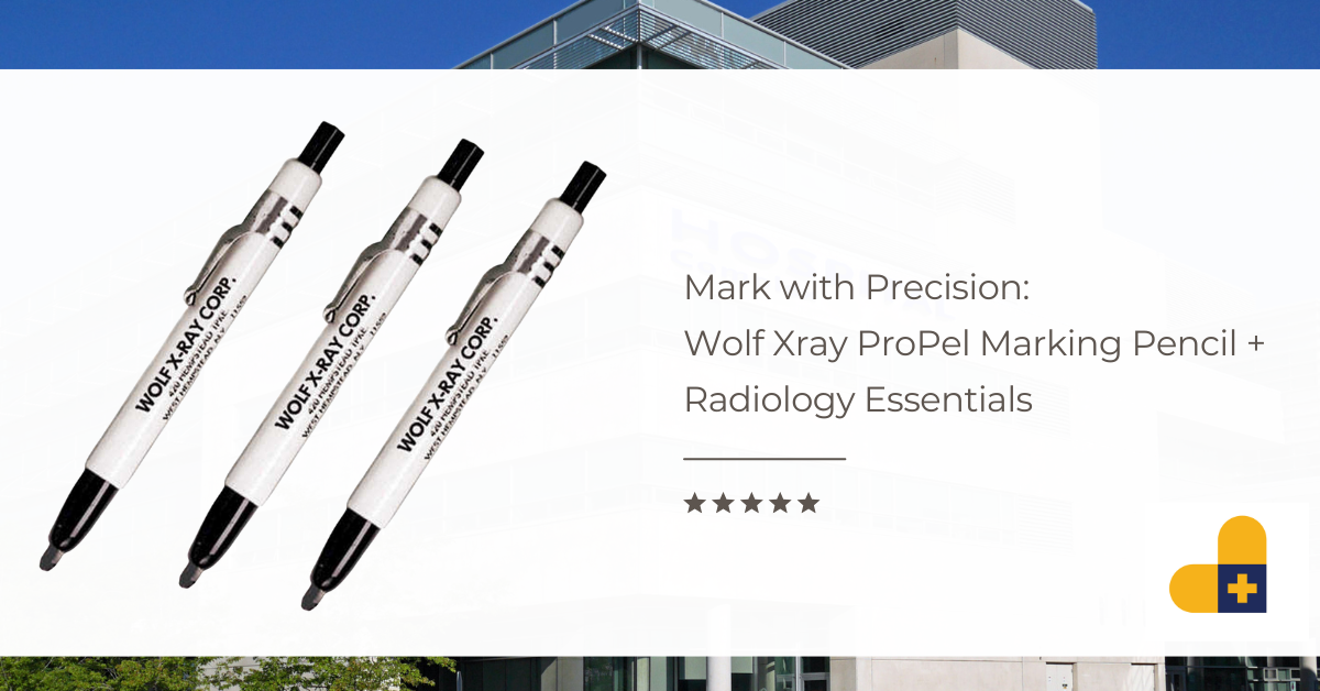 Mark with Precision: Wolf Xray ProPel Marking Pencil + Radiology Essentials