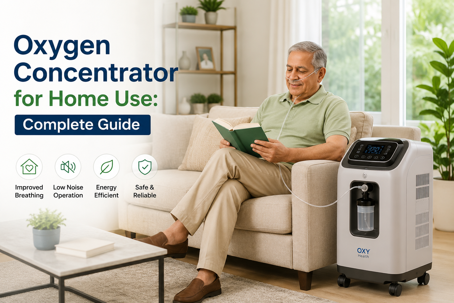 Oxygen Concentrator for Home Use: A Complete Guide for Patients and Caregivers
