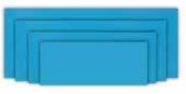 Wolf Xray Lead Rubber Blockers, Measured Lengthwise