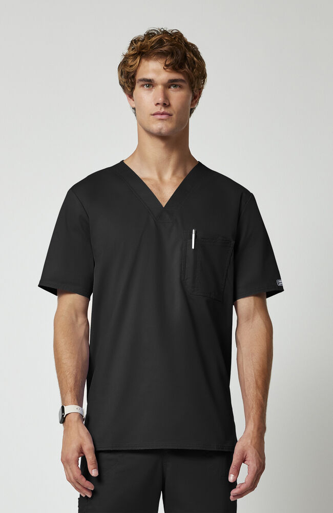 Cherokee Medical WW Core Stretch Men's V-Neck Solid Scrub Top