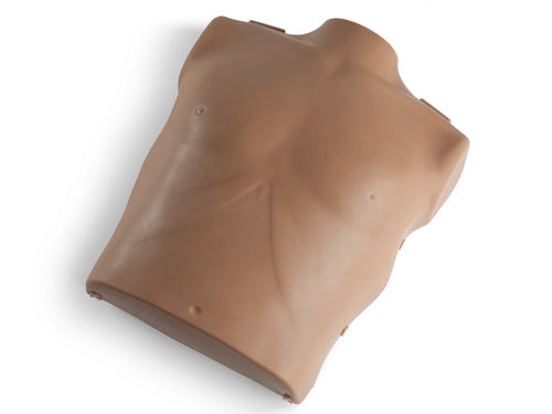 PRESTAN-RPP-CBODY-1M-DS Conjunto de torso para maniquí infantil profesional con retroalimentación de RCP, individual (piel oscura); listo para usarse con un conjunto de cabeza