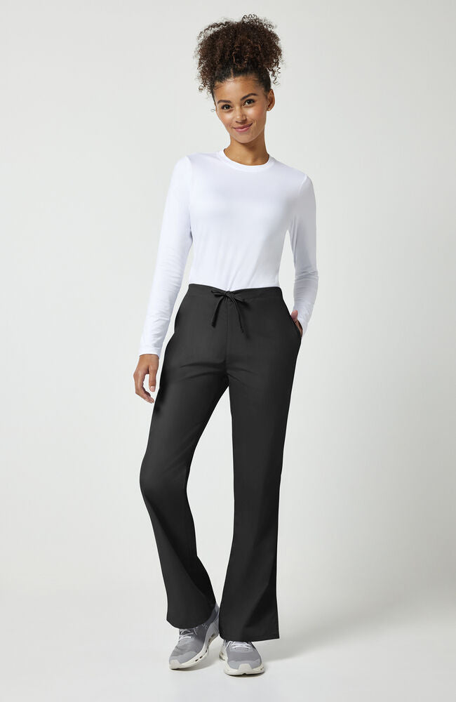 Cherokee Medical WW Originals Women's Natural Rise Flare Leg Scrub Pants - Regular