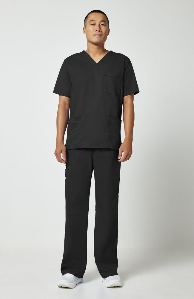 Cherokee Medical WW Core Stretch Unisex 4-Pocket V-Neck Scrub Top
