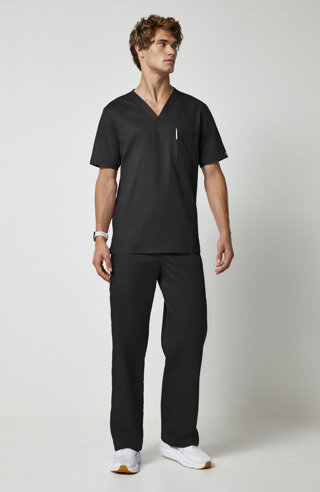 Cherokee Medical WW Core Stretch Men's V-Neck Solid Scrub Top