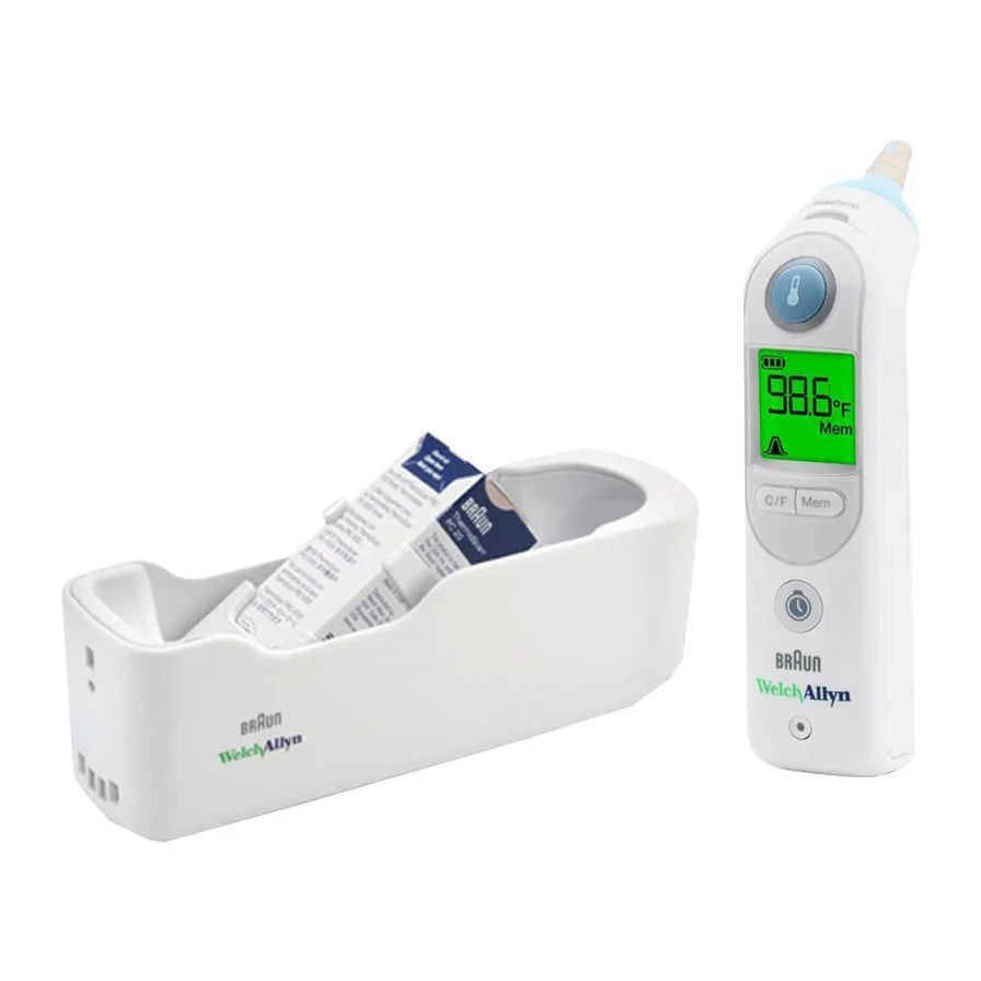 Welch Allyn/Hillrom-06000-200 ThermoScan PRO 6000 Ear Thermometer with Small CradleI(Each)