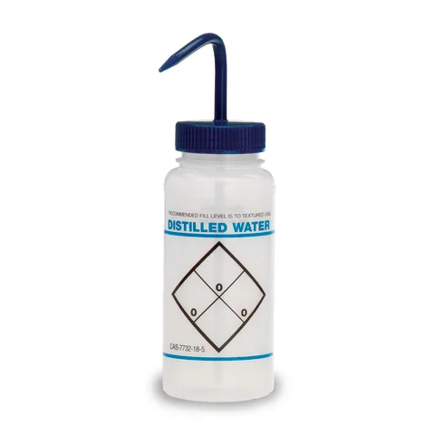Marketlab-0620 Leak-Proof Wash Bottles, Distilled Water, 2/pk