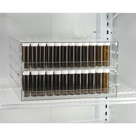 Marketlab-0939 Refrigerator Vial Storage System • 15"W x 15"D x 8.5"H, 1/ea