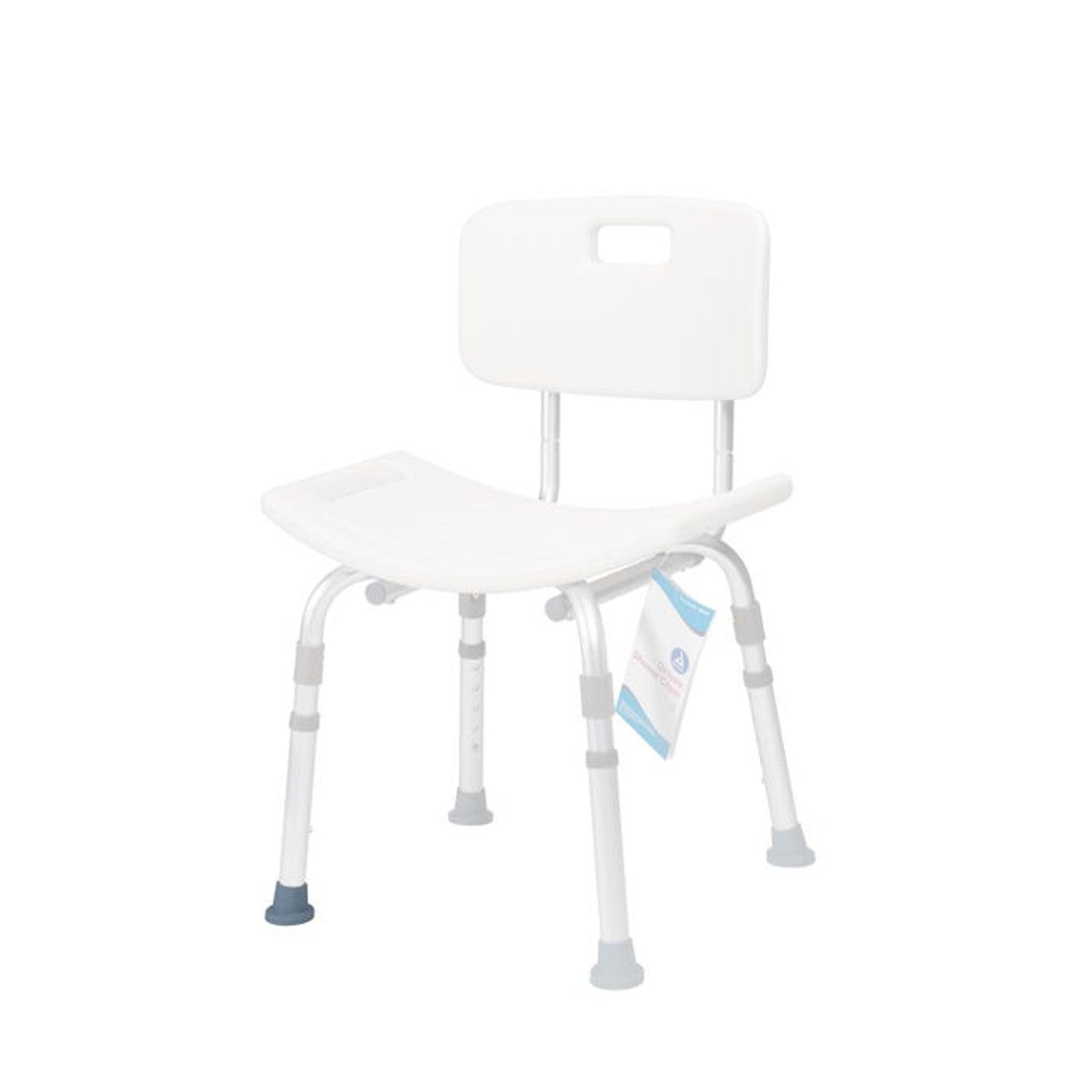 Dynarex-RPSC-01VRT-D Bariatric Shower Chair Rubber Tip Gray, 1