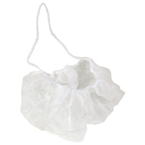 Ansell 66815 Beard Cover, A10 Light Duty Breathable, White, One Sz, 10/Pks, 100/Pk, 1000/Cs
