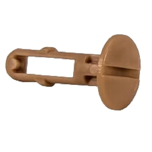 PRESTAN-10138-10-DS Reemplazo de pasador de oreja para maniquí profesional adulto, paquete de 10 (piel oscura)