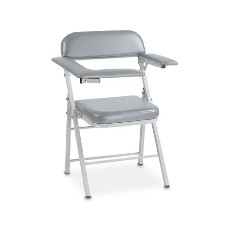 Marketlab Folding Blood Draw Chair with Flip Arm