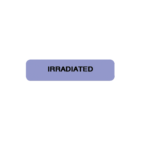 Marketlab Blood Bank Irradiated Label