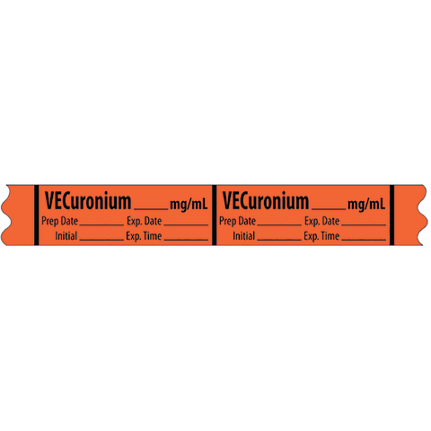 Marketlab Muscle Relaxant Medication Label Tape