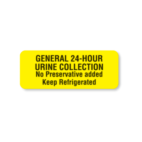 Marketlab-102594 Urine Collection Labels, 420/pk