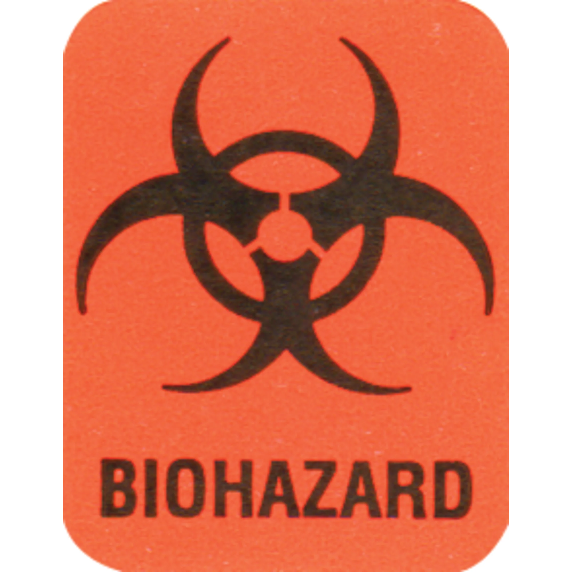 Marketlab-1025 Biohazard Warning Labels, 1000/pk