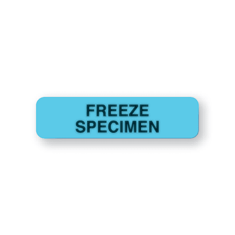 Marketlab-102620 Freeze Specimen Label, 760/pk