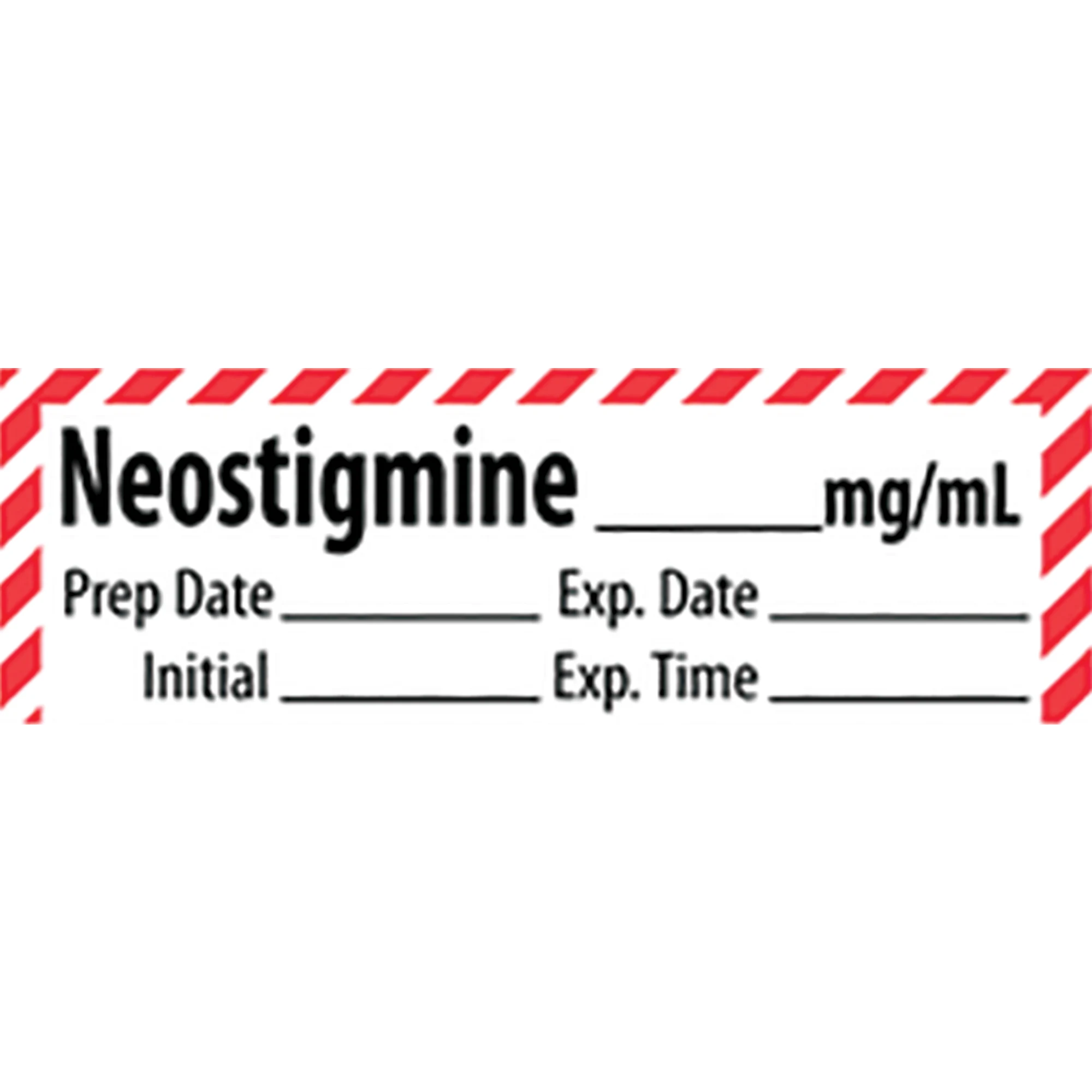 Marketlab-10279-PRE Relaxant Antagonist Medication Pre-Cut Labels, 500/roll