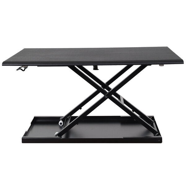 Luxor-CVTR32-BK Pneumatic Standing Desk Converter