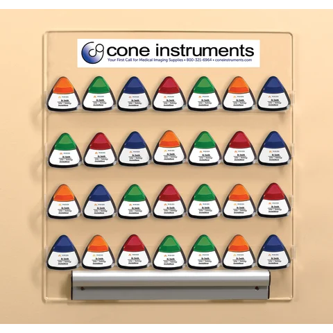 Cone Instruments/Marketlab-106748 Radiation Badge Storage Board • 14.375W x 1.3125D x 15.5H, 1/ea