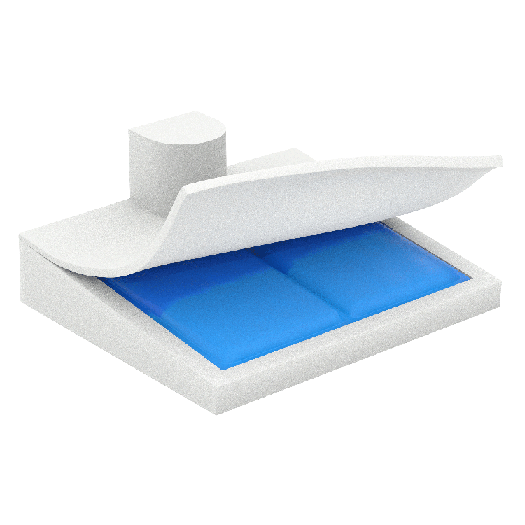 Dynarex-Pommel Gel-Foam Wedge Cushion