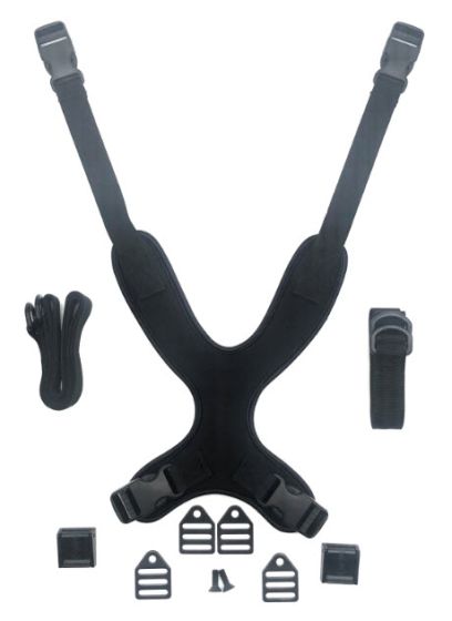 Therafin-30457-Chaleco dinámico con correas extendidas, con ribete (para mujer), pequeño