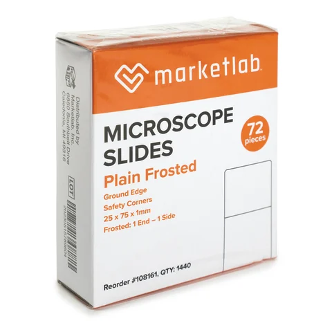 Marketlab-108161 Microscope Slides • Plain Frosted, 1440/pk