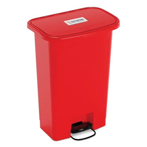 Marketlab Step-On Plastic Waste Receptacles