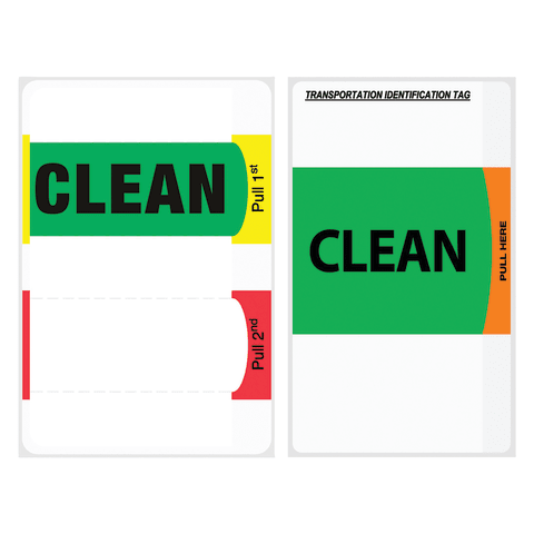 Marketlab-109974 Clean MultiLayer Label, 2" W x 3" H, 250/pk