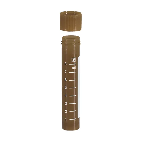 Marketlab-110371-BR 10mL Skirted Base Screw Cap Tube, 1000/pk