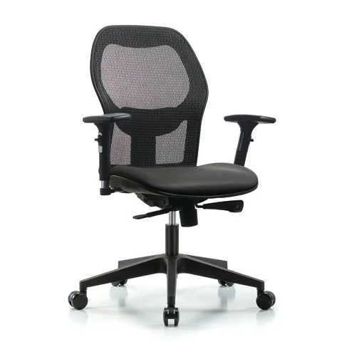 Marketlab Wendova Mesh Back Chair with Supernova Vinyl