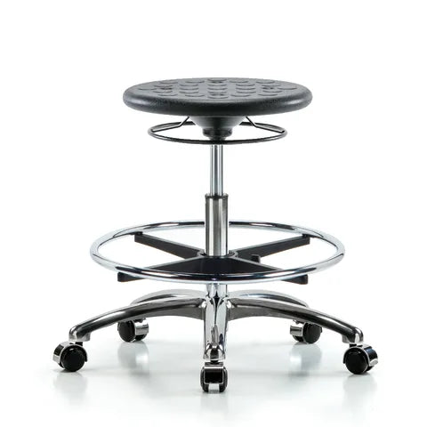 Marketlab Medium Bench Height Cleanroom Stool