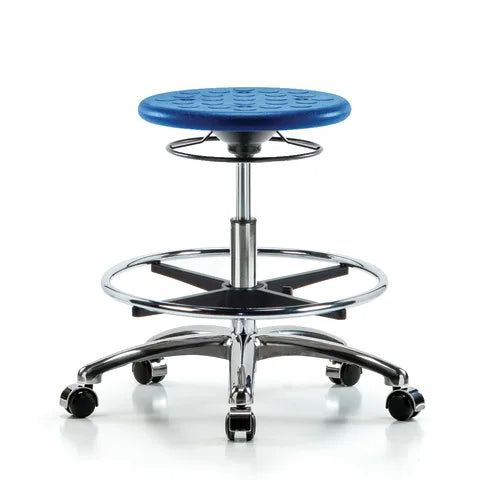 Marketlab Medium Bench Height Cleanroom Stool