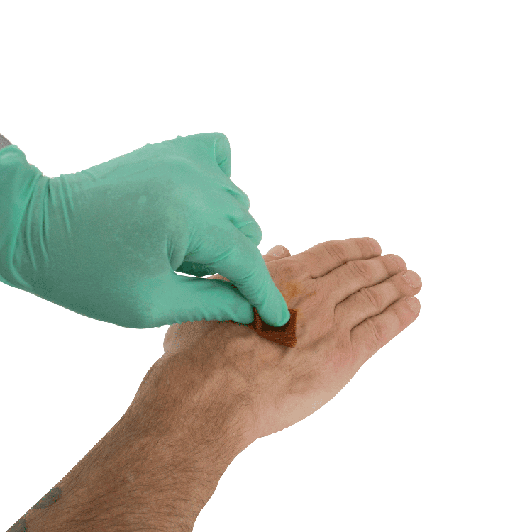 Dynarex-1108UB-10 Povidone Iodine Prep Pad Unit Box Medium 100/10/cs