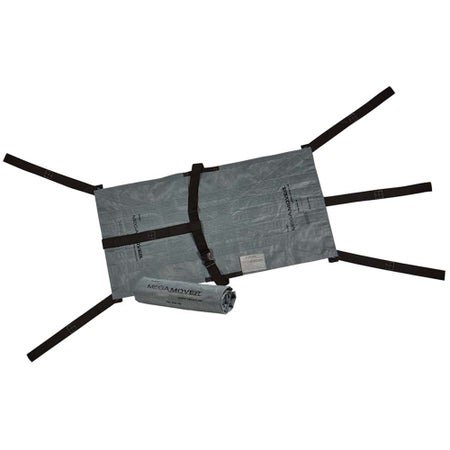 Graham Medical-81644 Tactical MegaMover®, Nonwoven/Poly, Gray, 24in x 48in (10/cs)