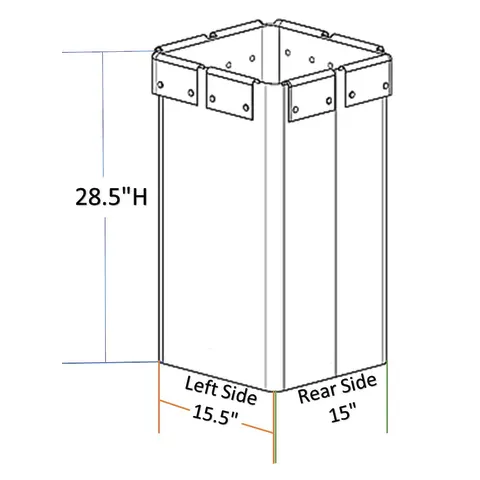 Newmatic Medical/Marketlab-11409 Washable Insert, 1/ea
