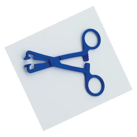 Sharn/Marketlab-11566 5" Plastic Towel Clamps, Non-Sterile • Nonperforating, 10/pk