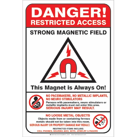 Newmatic Medical/Marketlab DANGER Wall Signs
