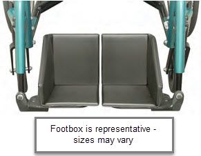 Therafin-30153-Footbox, acolchado dividido, mediano