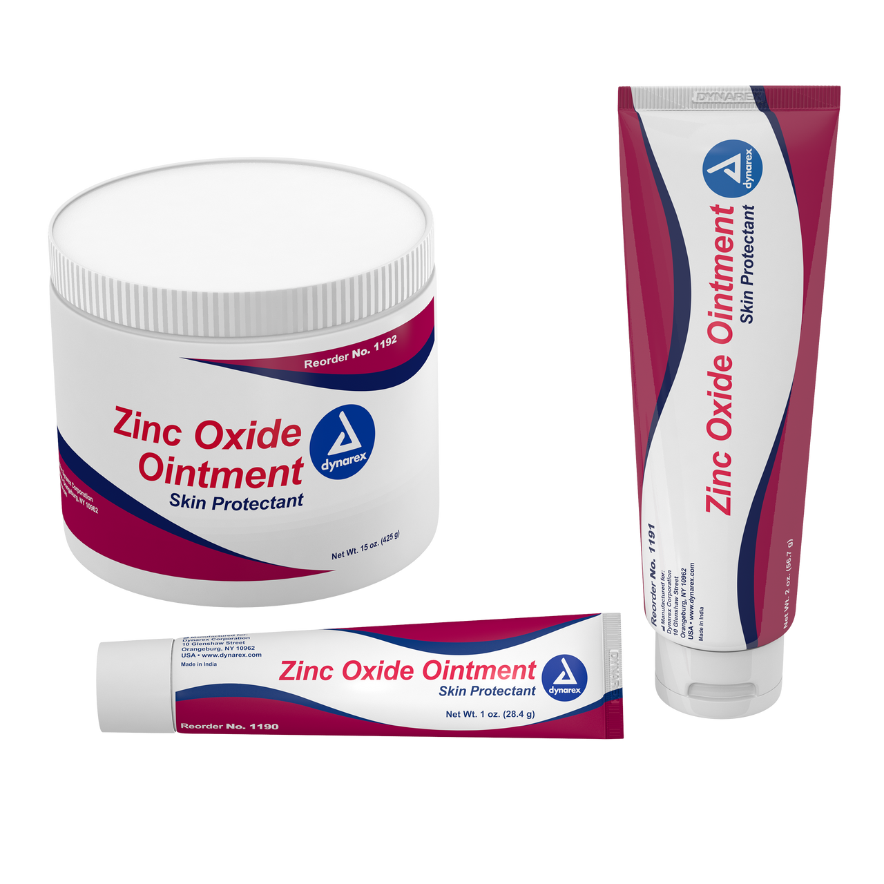 Dynarex Zinc Oxide Ointments