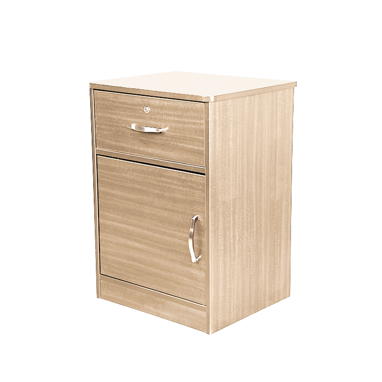 Dynarex One Door / One Drawer Nightstand, 1pc/cs