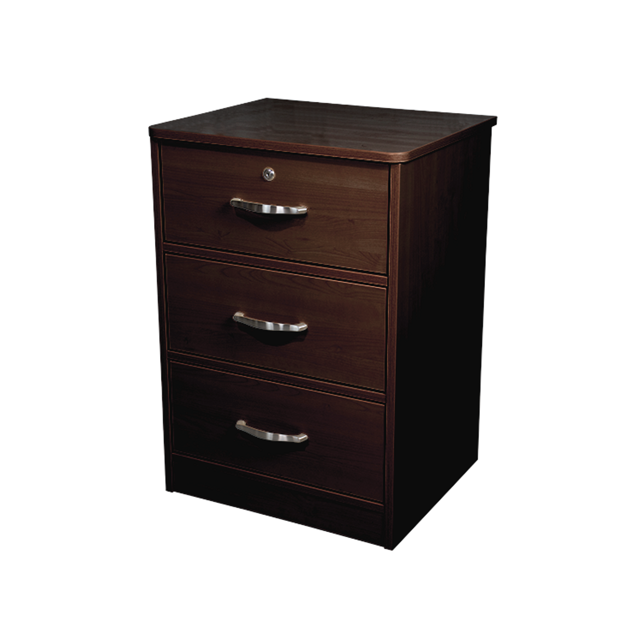 Dynarex Three Drawer Nightstand, 1pc/cs