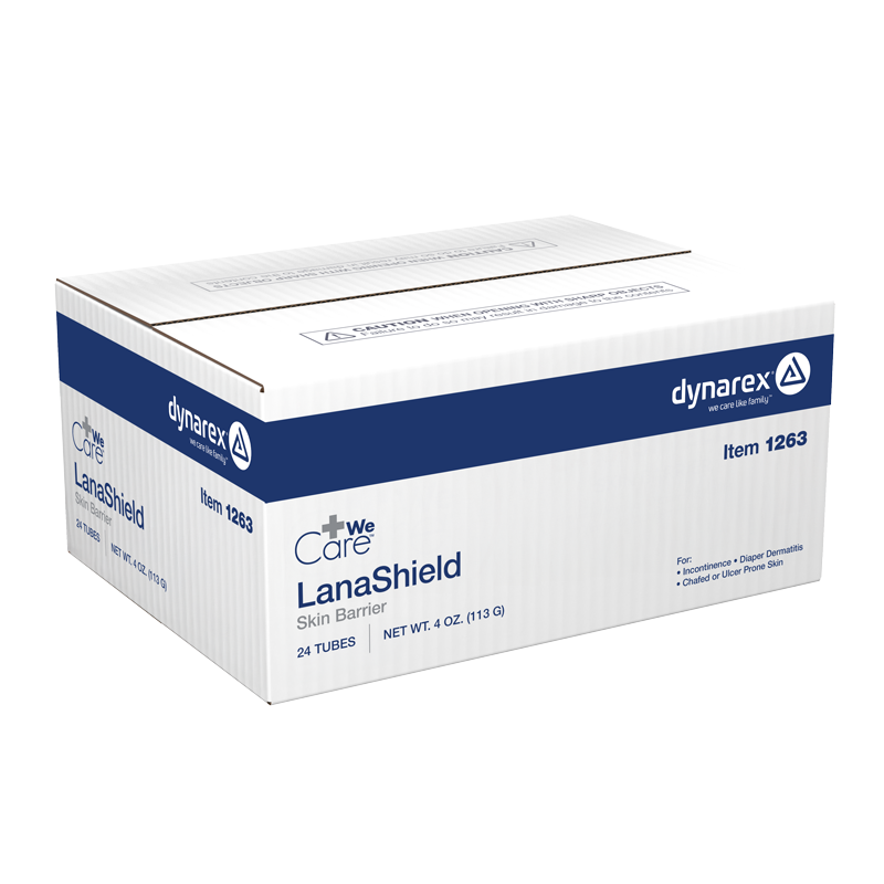 Dynarex-1263 LanaShield Skin Protectant Cream 4 oz. Tube 24/cs